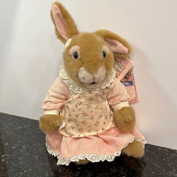 Dakin Elizabeth Stubblefield Rabbit Bunny Plush 12 Holly Pond Hill Susan… - Picture 1 of 12